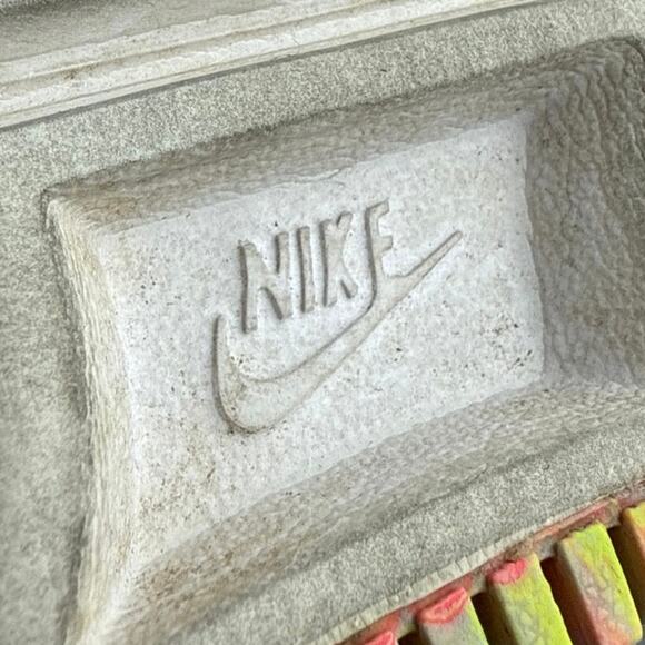 Nike Air Force 1 Jester Gray Floral Print Lace Up Low Top Sneakers Shoes Size 10 - Picture 9 of 9